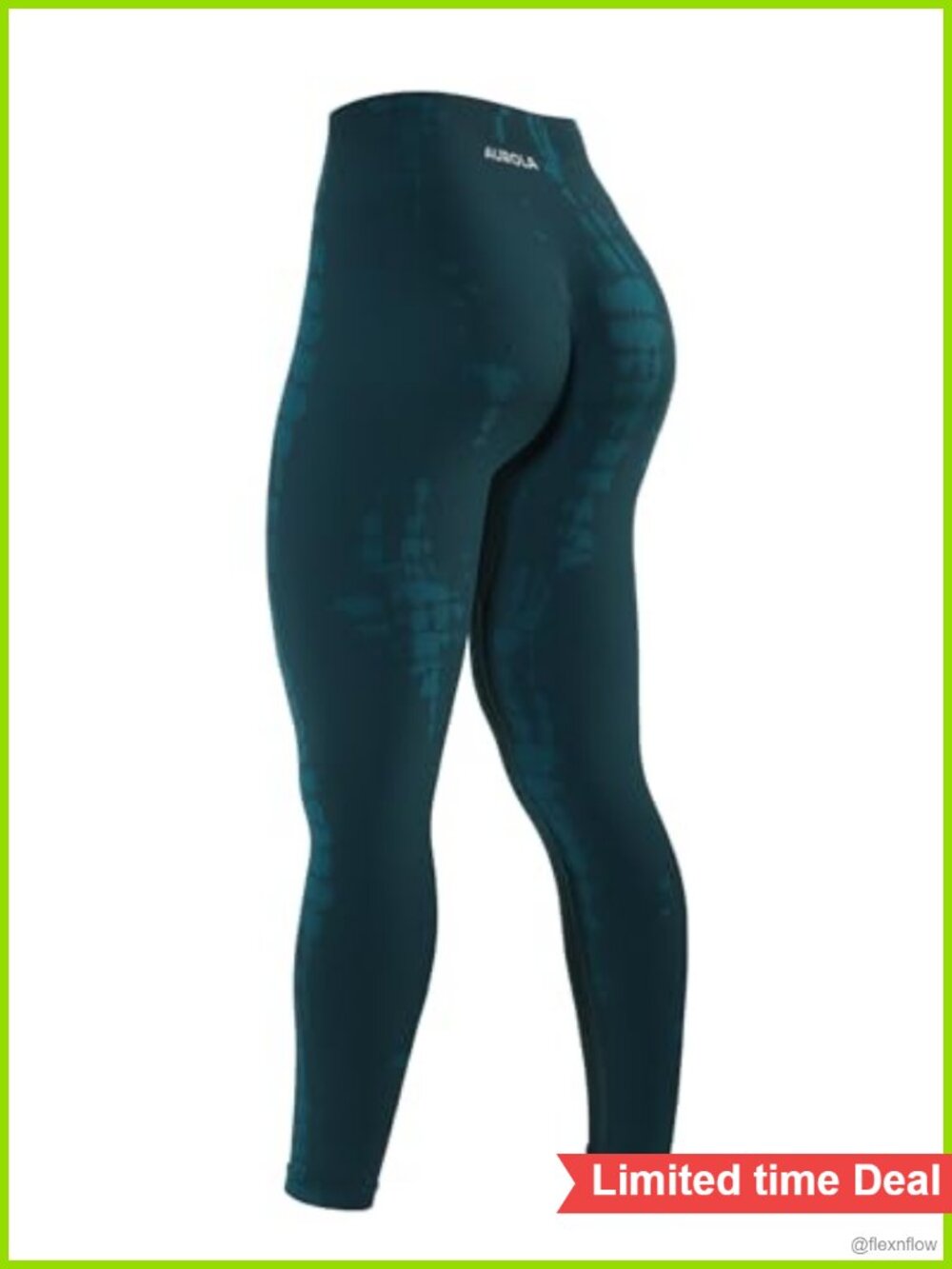 High Waist Seamless Compression Workout Leggings 7/8 Length Tummy Control